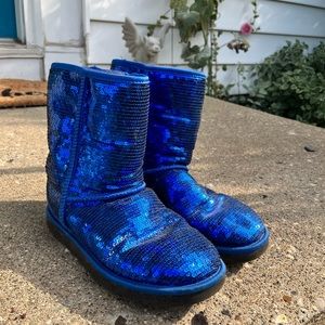 Blue sparkle UGGs!
